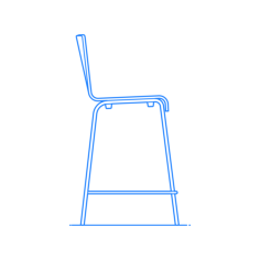 Furniture Stools Counterstool Counterstool Sketch Svg Vector, Free Vectors File